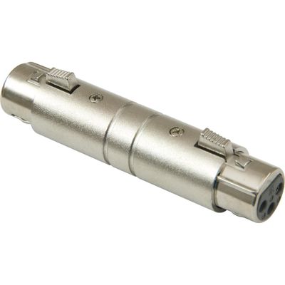 LW Essentials® Basic XLR Female to XLR Female Coupler Adapter LW Essentials® Basic XLR Female to XLR Female Coupler Adapter