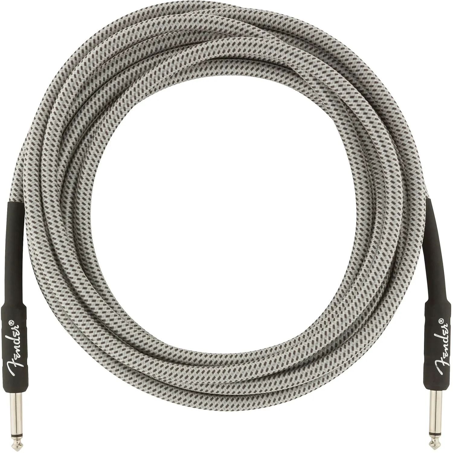 Prestige Picks® 1/4 in. Braided TS Mono Instrument Cable - Grey