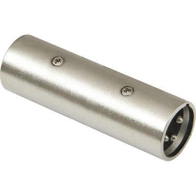 LW Essentials® Basic XLR Male to XLR Male Coupler Adapter LW Essentials® Basic XLR Male to XLR Male Coupler Adapter