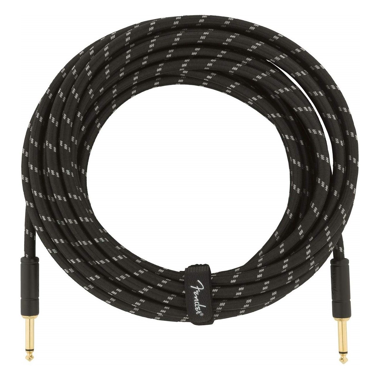 Prestige Picks® 1/4 in. Braided TS Mono Instrument Cable - Black Prestige Picks® 1/4 in. Braided TS Mono Instrument Cable - Black