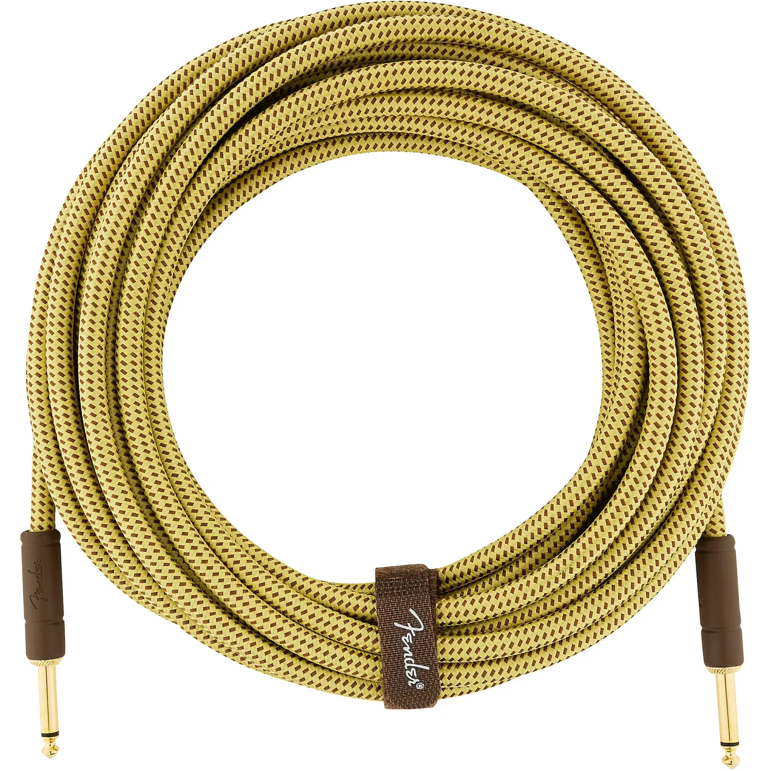 Prestige Picks® 1/4 in. Braided TS Mono Instrument Cable - Yellow