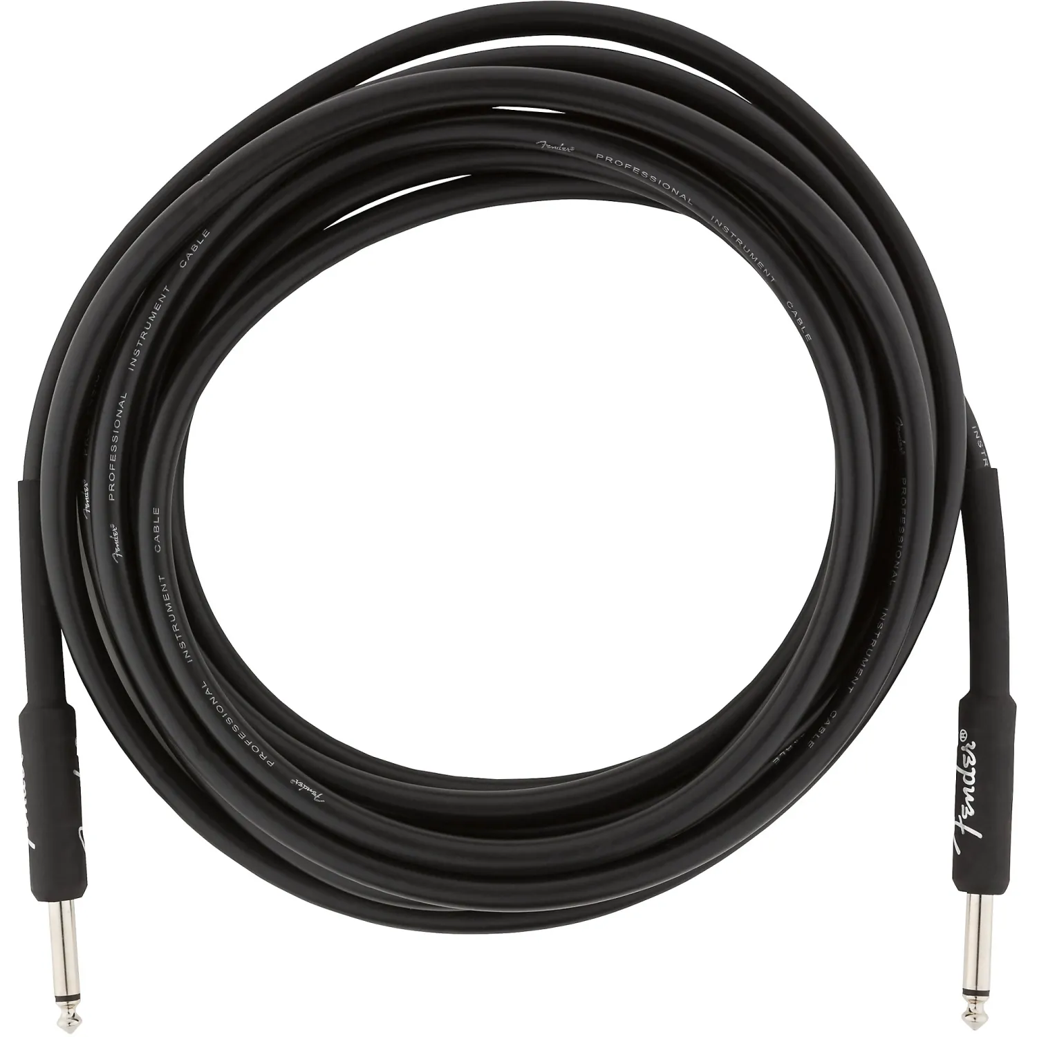 Prestige Picks® 1/4 in. Standard TS Mono Instrument Cable - Black