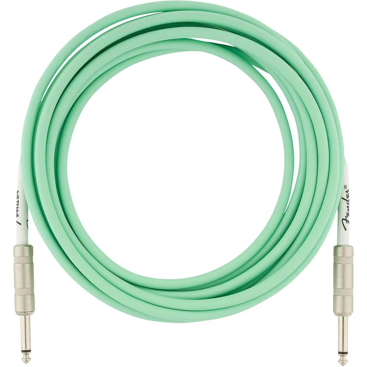 Prestige Picks® 1/4 in. Standard TS Mono Instrument Cable - Green Prestige Picks® 1/4 in. Standard TS Mono Instrument Cable - Green