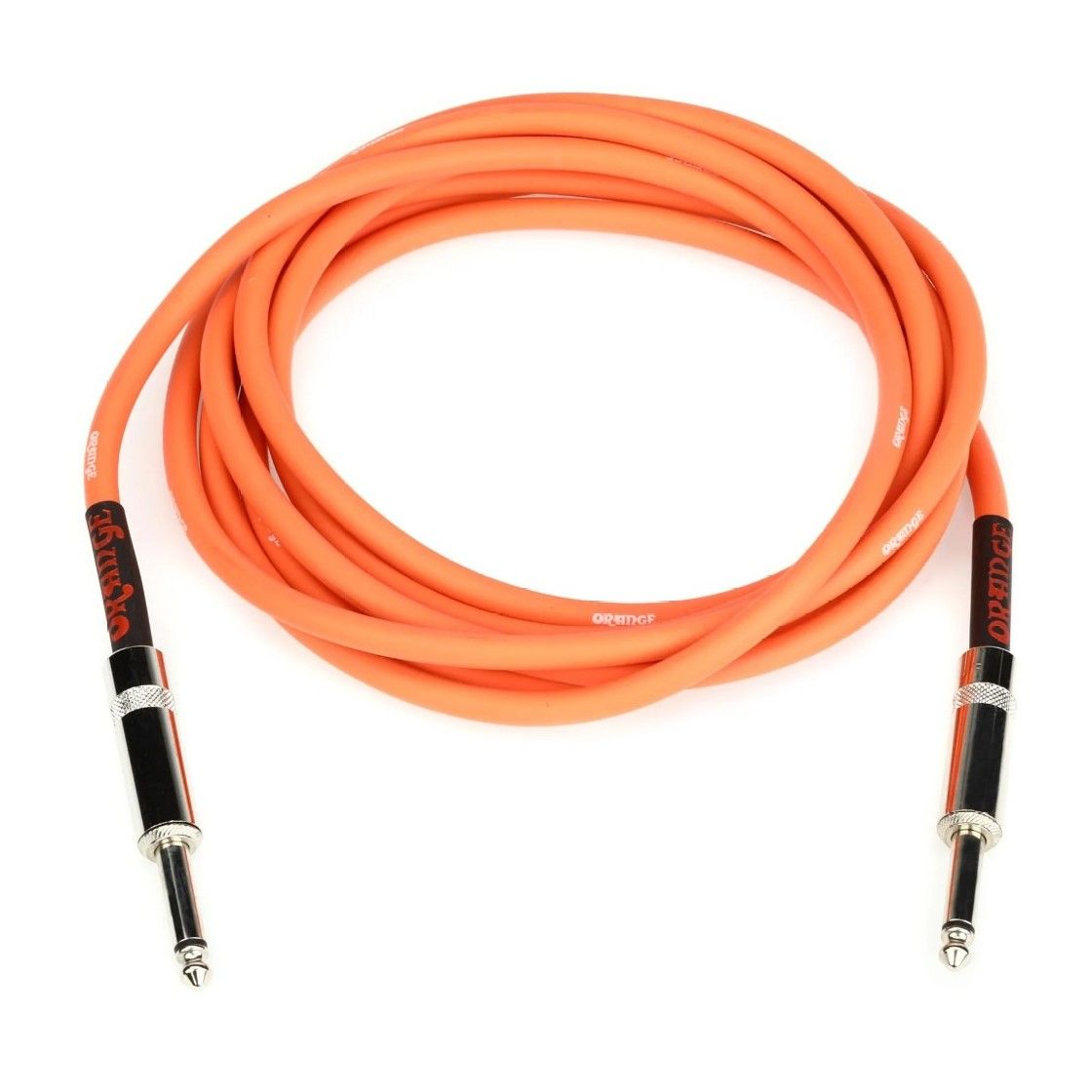 Prestige Picks® 1/4 in. Standard TS Mono Instrument Cable - Orange Prestige Picks® 1/4 in. Standard TS Mono Instrument Cable - Orange