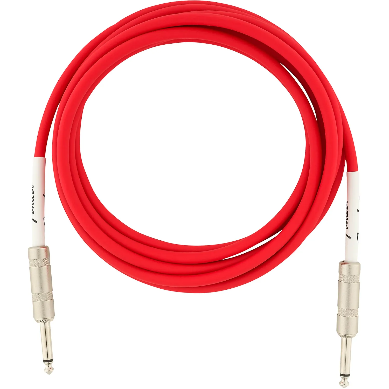 Prestige Picks® 1/4 in. Standard TS Mono Instrument Cable - Red