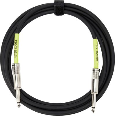Prestige Picks® 1/4 in. Standard TS Mono Instrument Cable - Black