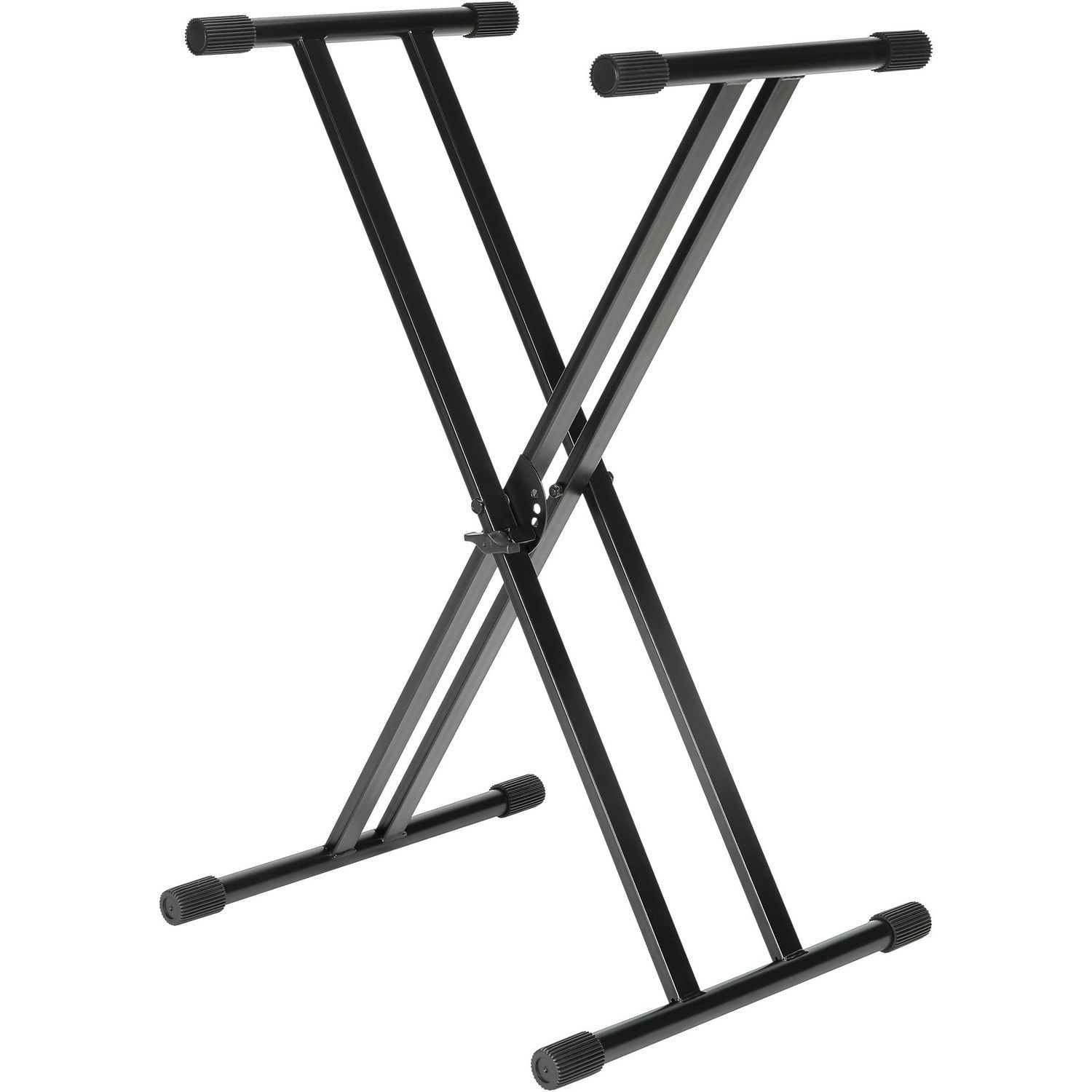 LW Essentials® Basic Keyboard Stand - Adjustable Double-Braced X-Style LW Essentials® Basic Keyboard Stand - Adjustable Double-Braced X-Style