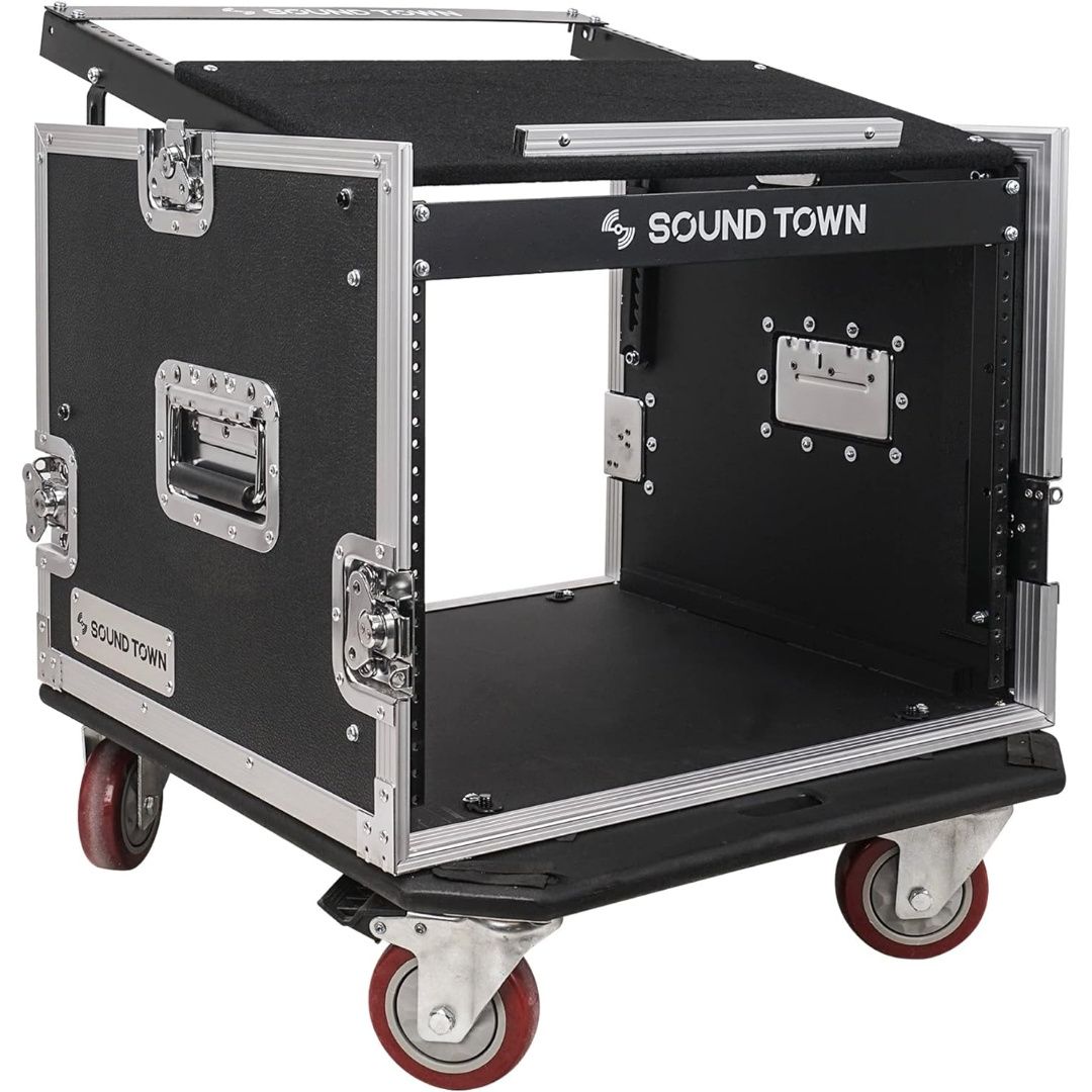 LW Essentials® Premium Pro Audio Rack Case with Wheels