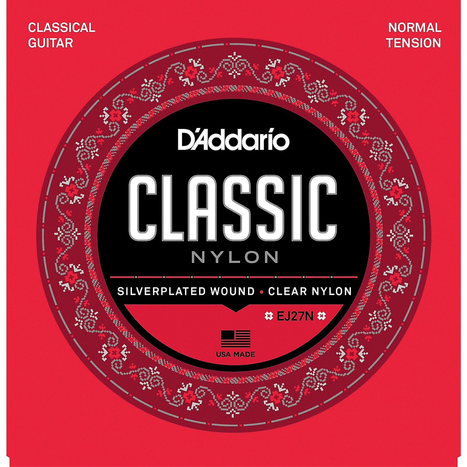 D'Addario EJ27N Normal Tension Classical Guitar Strings