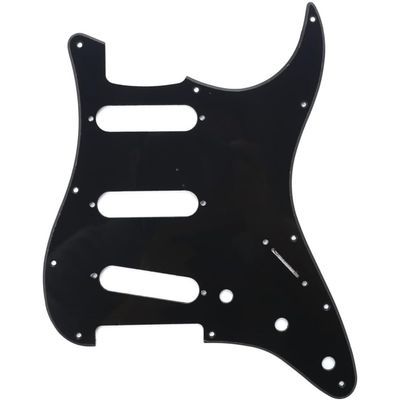 LW Essentials® Basic Stratocaster SSS Pickguard 11 Hole LW Essentials® Basic Stratocaster SSS Pickguard 11 Hole
