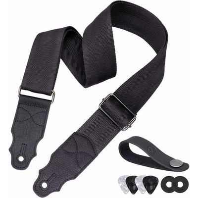 LW Essentials® Basic Nylon Guitar Strap LW Essentials® Basic Nylon Guitar Strap