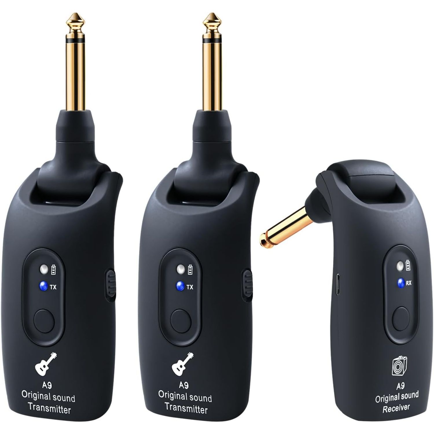 LW Essentials® Basic Wireless Guitar System Receiver & Transmitter