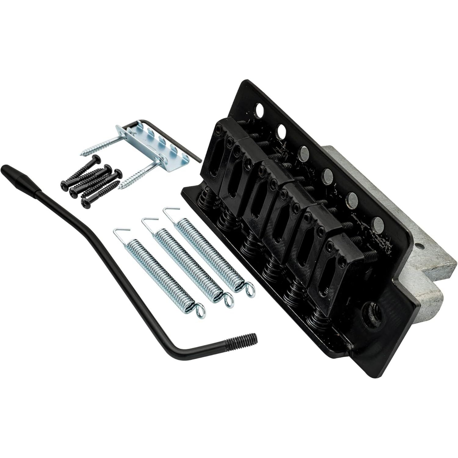 LW Essentials® Basic Stratocaster Tremolo Bridge/Saddle & Bar Assembly