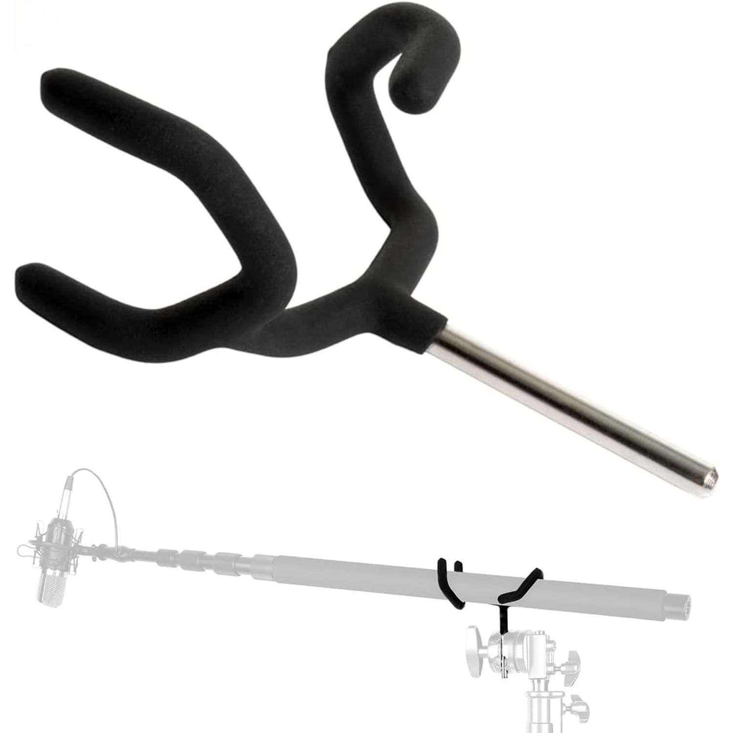 LW Essentials® Basic Microphone Boom Pole Holder & Cradle