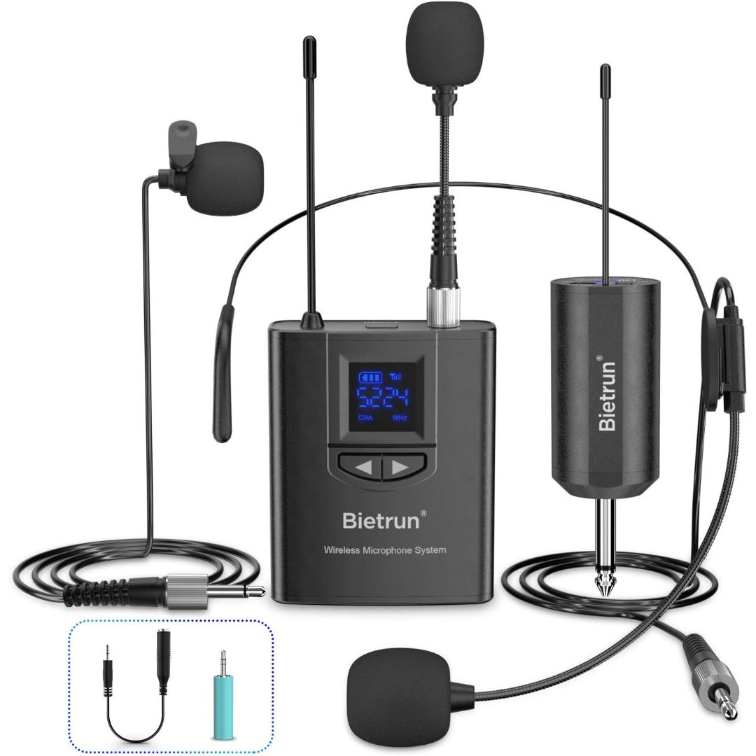 LW Essentials® Premium Wireless Lavalier Microphone