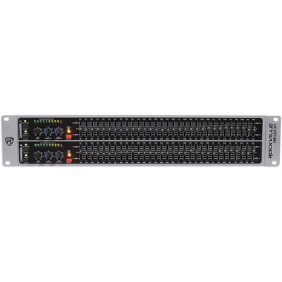 Rockville REQ231 Dual 31 Band 1/3 Octave Graphic Equalizer with Sub-Output