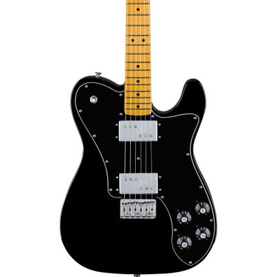 Fender American Vintage II 1975 Telecaster Deluxe Electric Guitar Black