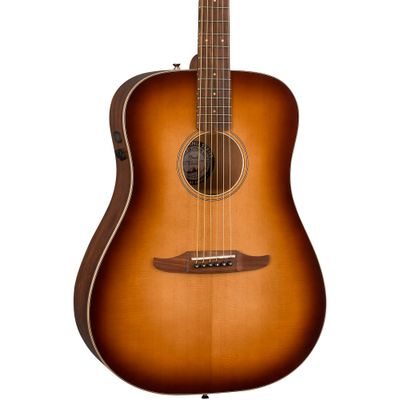 Fender California Redondo Spruce-Mahogany Acoustic-Electric Guitar Aged Cognac Burst