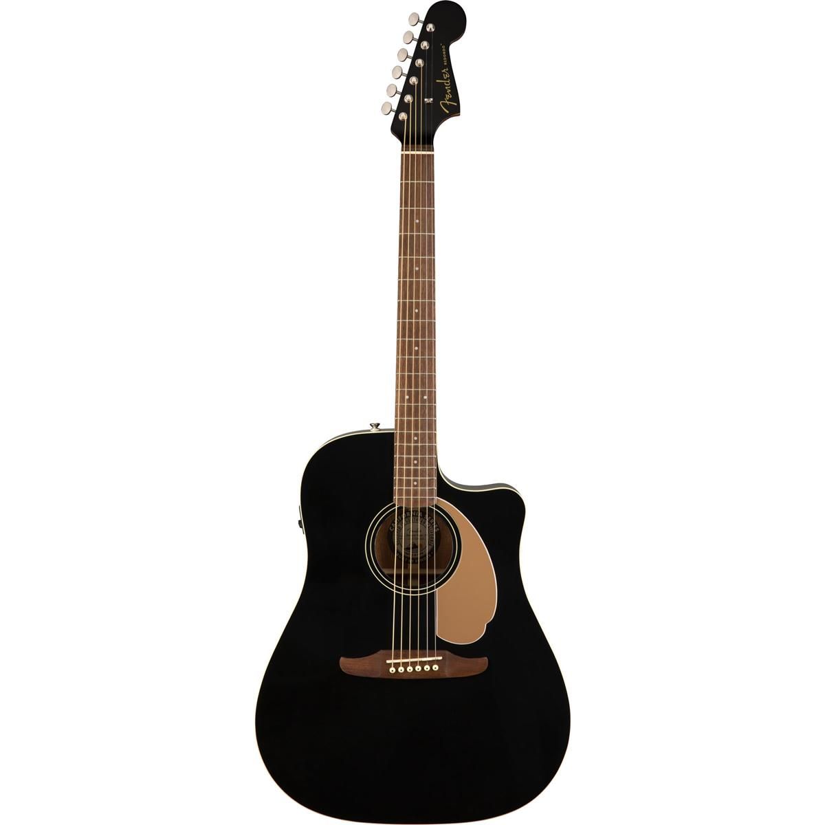 Fender California Redondo Player Acoustic-Electric Guitar Black Fender California Redondo Player Acoustic-Electric Guitar Black