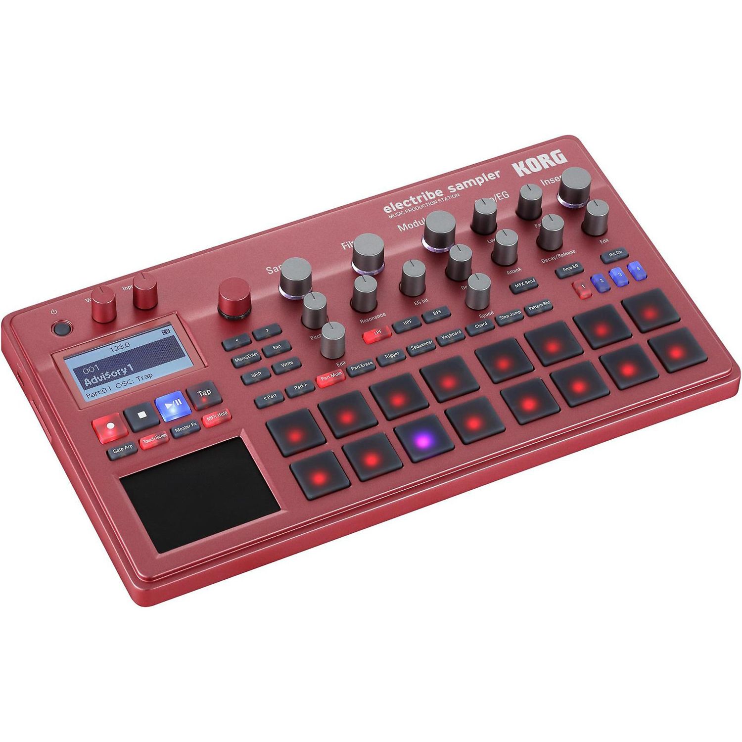 KORG electribe Sampler With V2.0 Software ESX Red