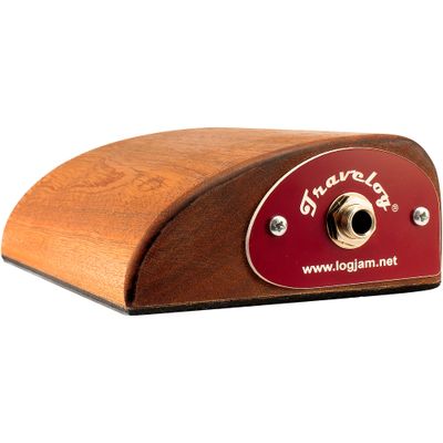 Logjam Bass Drum in a Box Travel Log Stomper