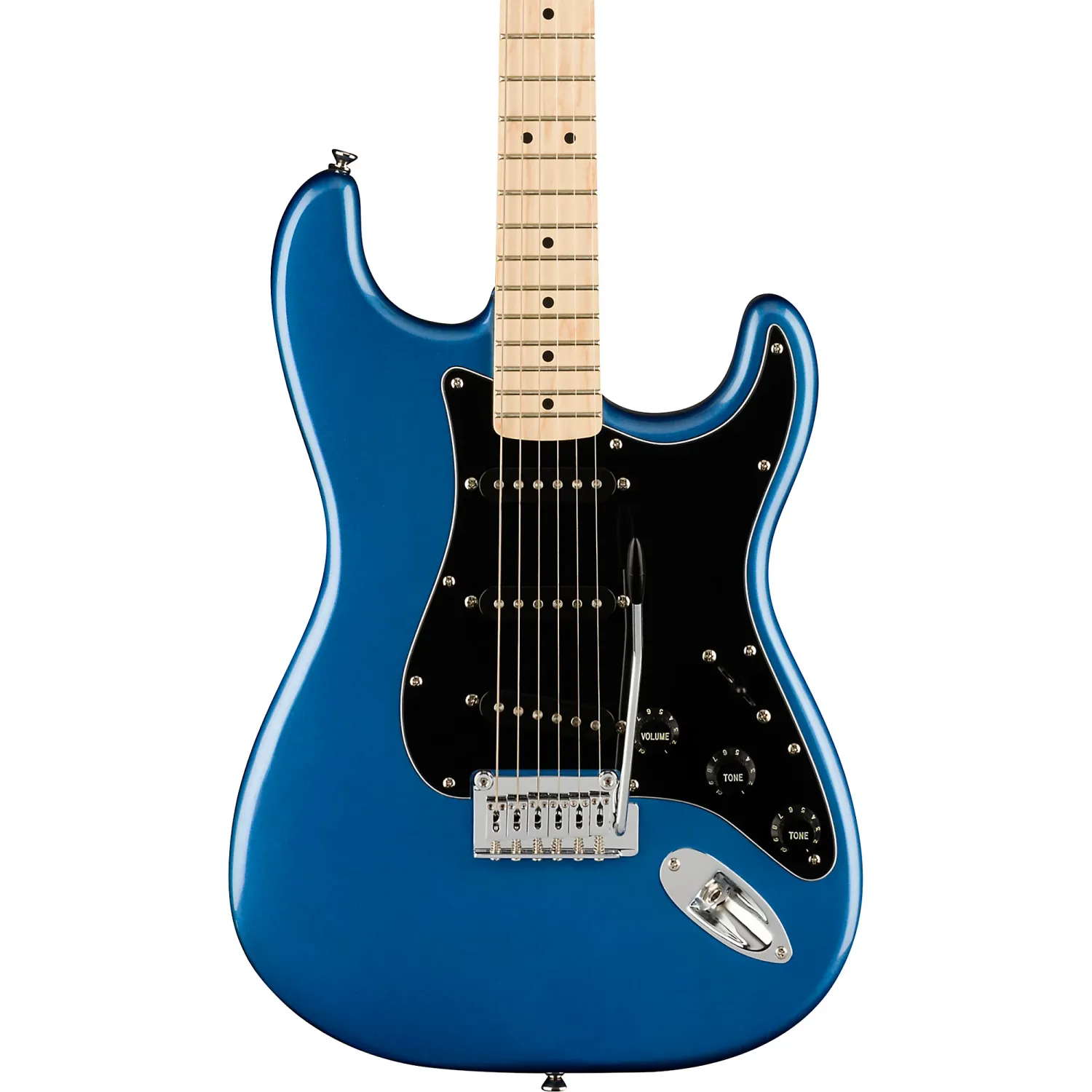 Squier Affinity Series Stratocaster Maple Fingerboard Electric Guitar Lake Placid Blue