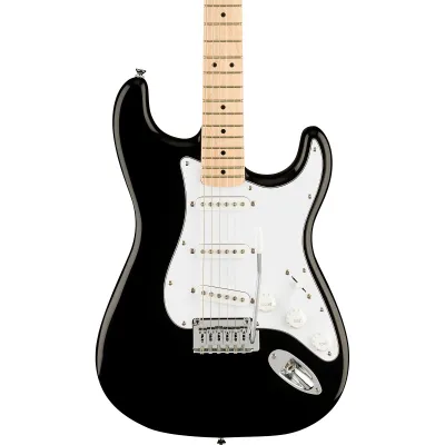 Squier Affinity Series Stratocaster Maple Fingerboard Electric Guitar Black