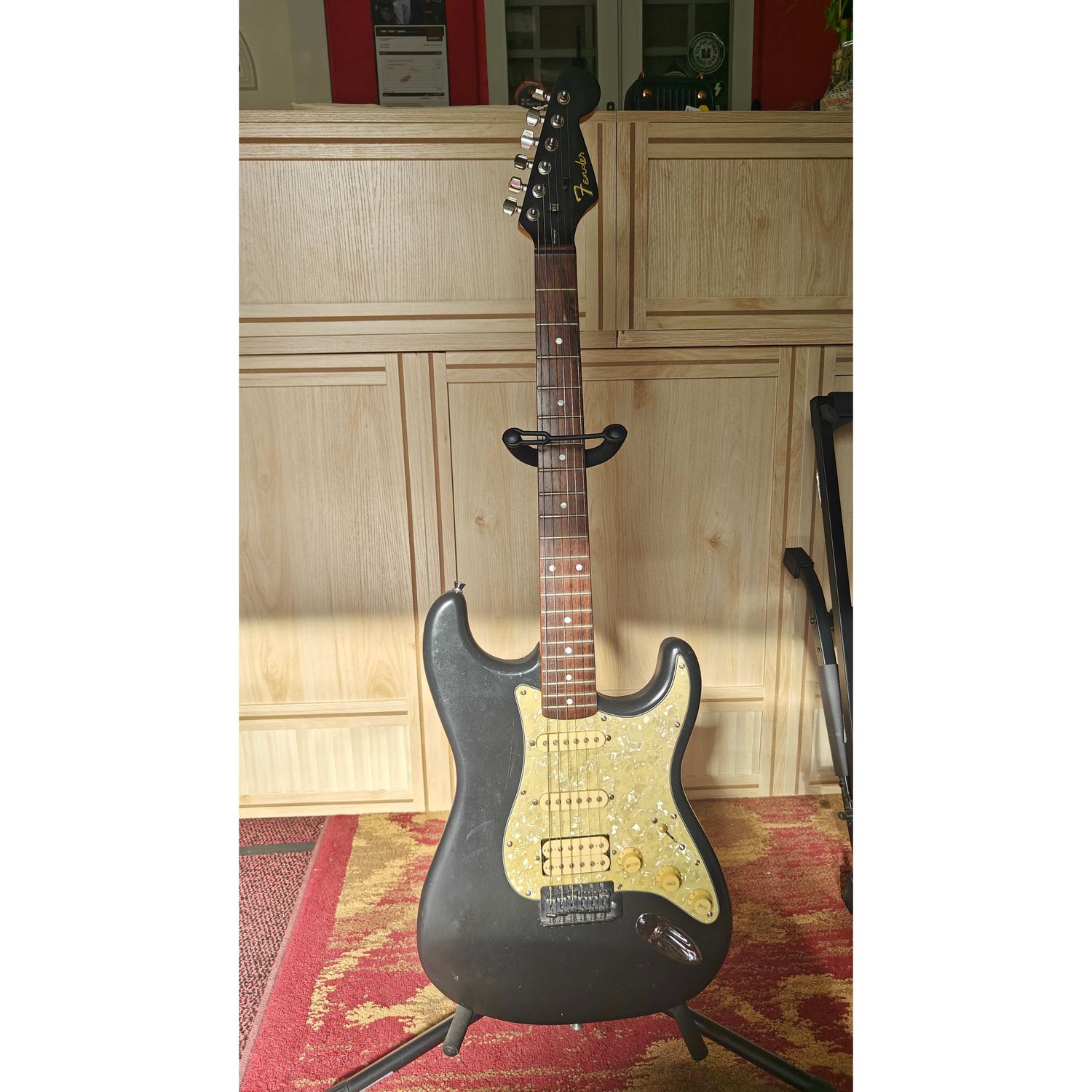 Fender Parts Caster Electric Guitar Black (USED) Fender Parts Caster Electric Guitar Black (USED)