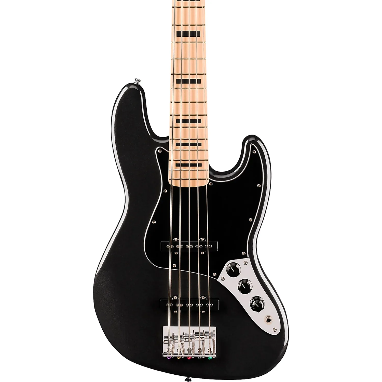 Squier Affinity Series Active Jazz Bass V Black Metallic