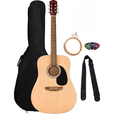 Fender FA115 Dreadnought Acoustic Guitar Pack Natural