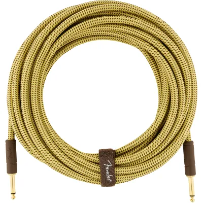 Prestige Picks® 1/4 in. Braided TS Mono Instrument Cable - Yellow Prestige Picks® 1/4 in. Braided TS Mono Instrument Cable - Yellow