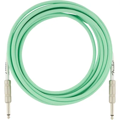 Prestige Picks® 1/4 in. Standard TS Mono Instrument Cable - Green