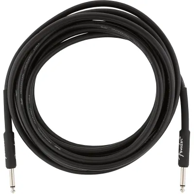Prestige Picks® 1/4 in. Standard TS Mono Instrument Cable - Black Prestige Picks® 1/4 in. Standard TS Mono Instrument Cable - Black