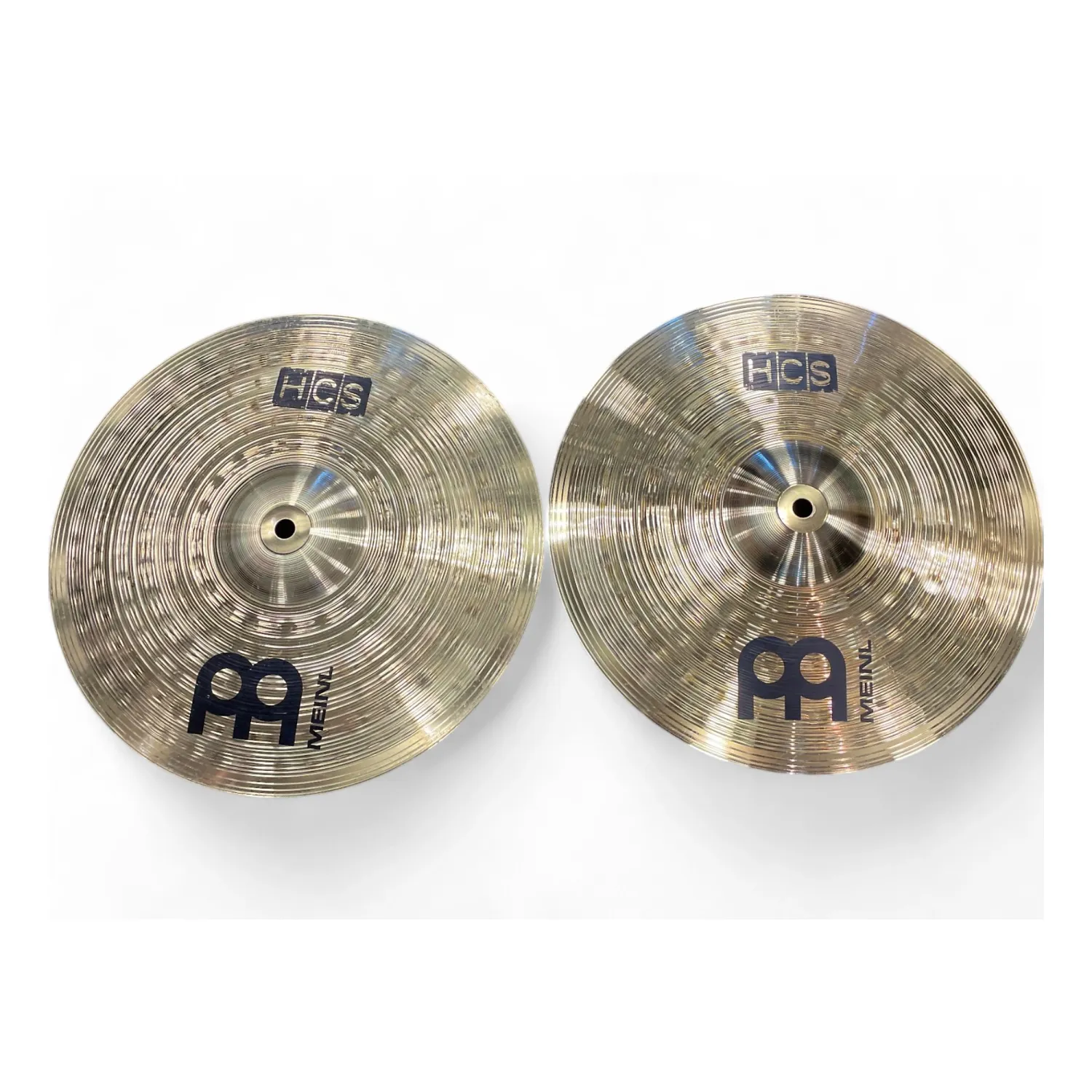 MEINL HCS Hi-Hat Cymbal Pair (USED) MEINL HCS Hi-Hat Cymbal Pair (USED)