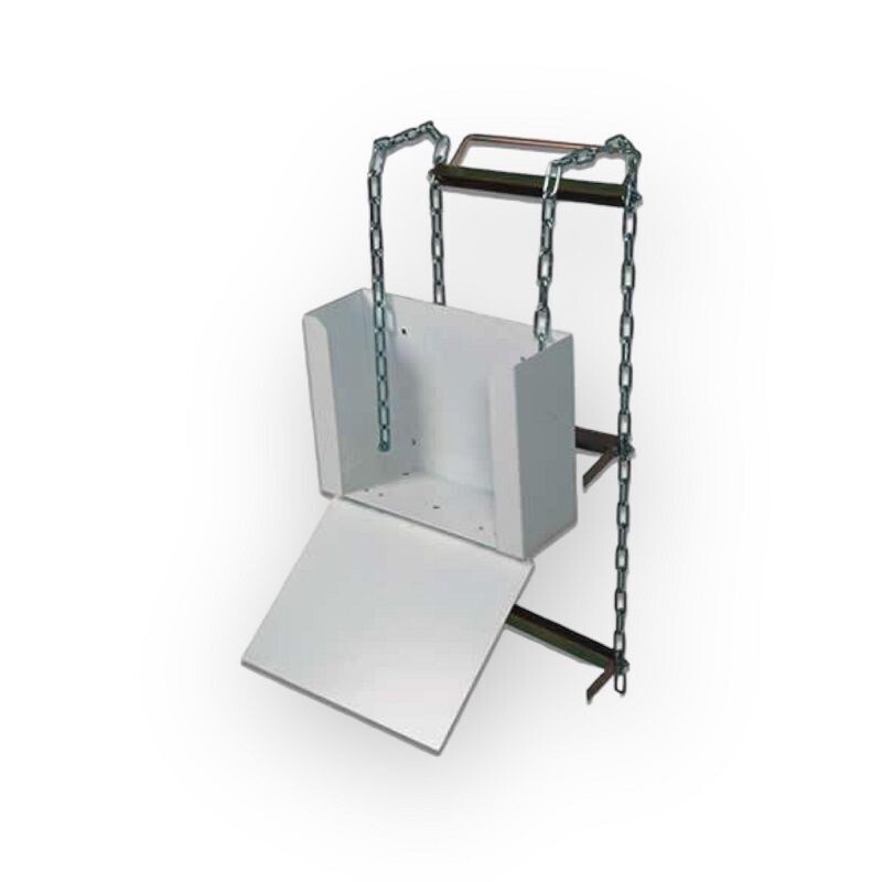 Vluchtladder in kast