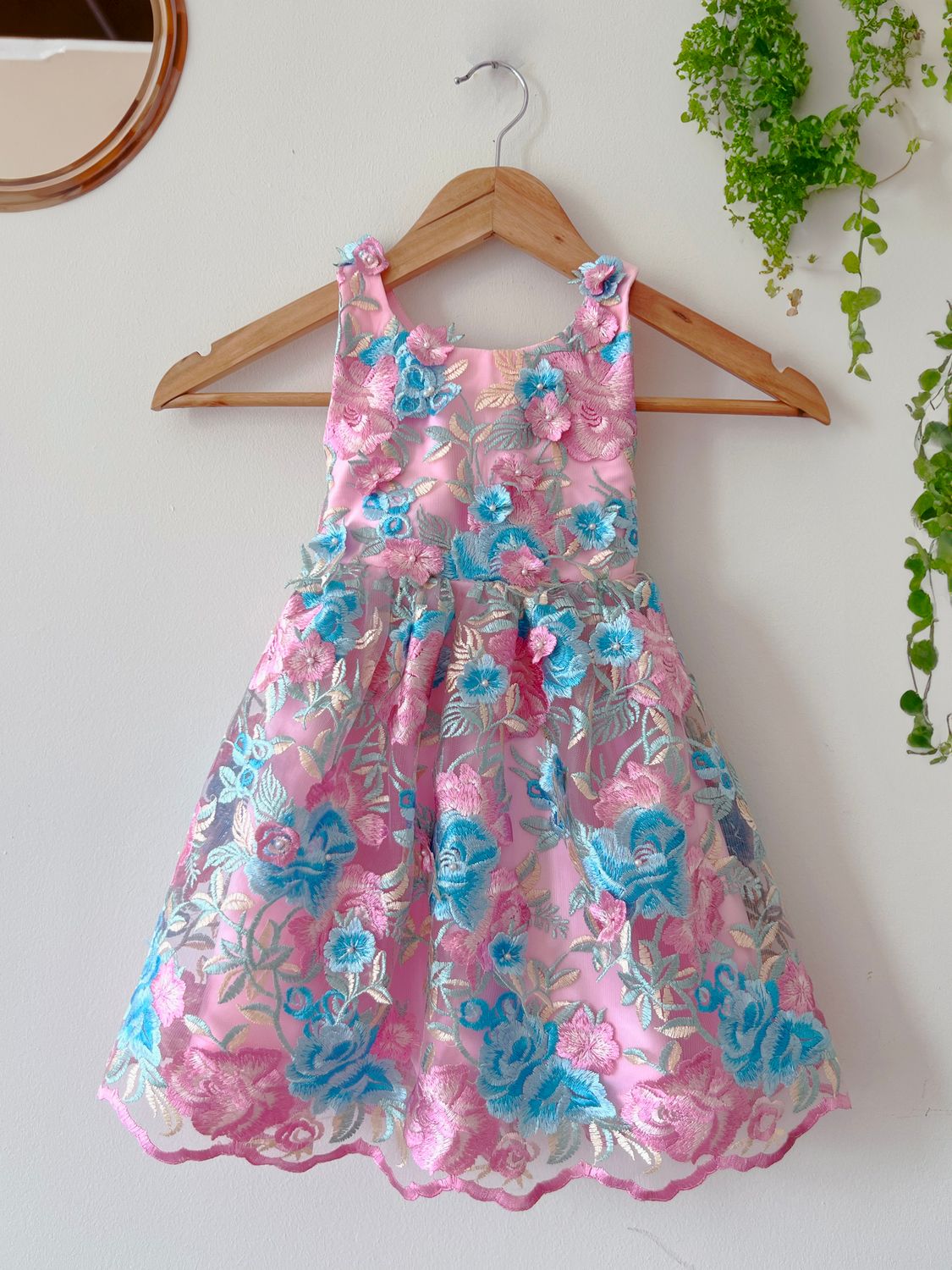 The floral dress