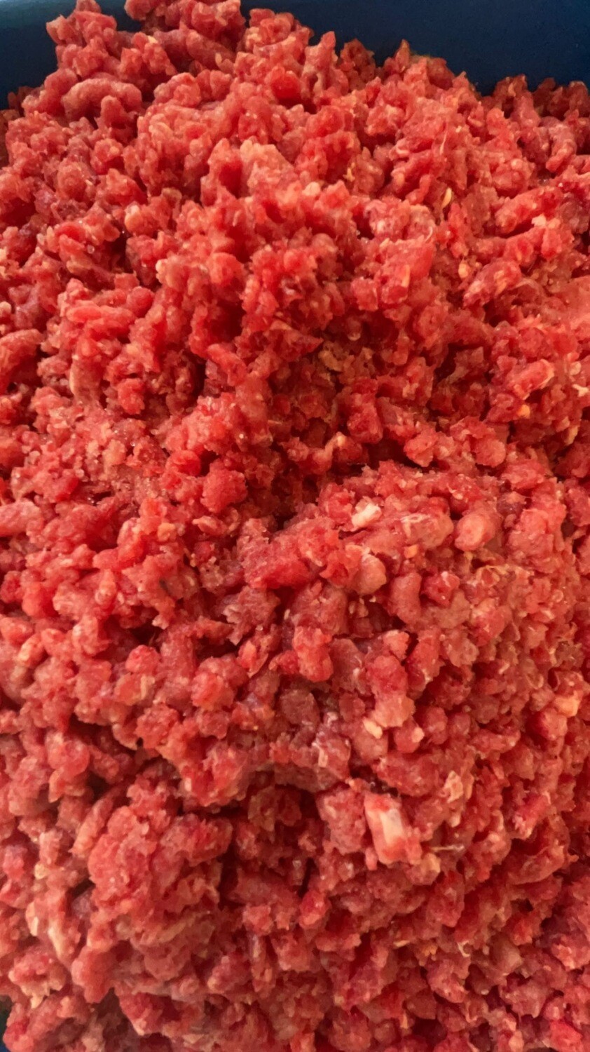 Venison mince