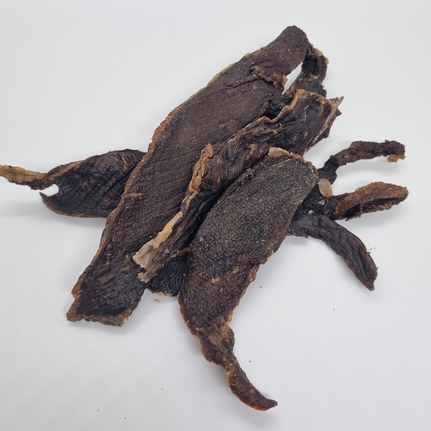 Beef jerky (brown paper bagged)