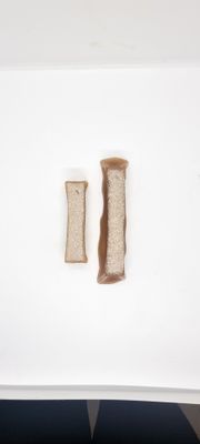 Deer antler powder infused beef marrow chew