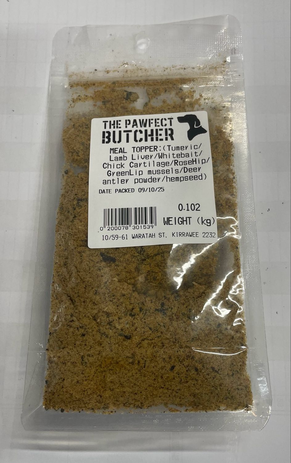 The Pawfect Butcher&#39;s Meal Topper (100g)
