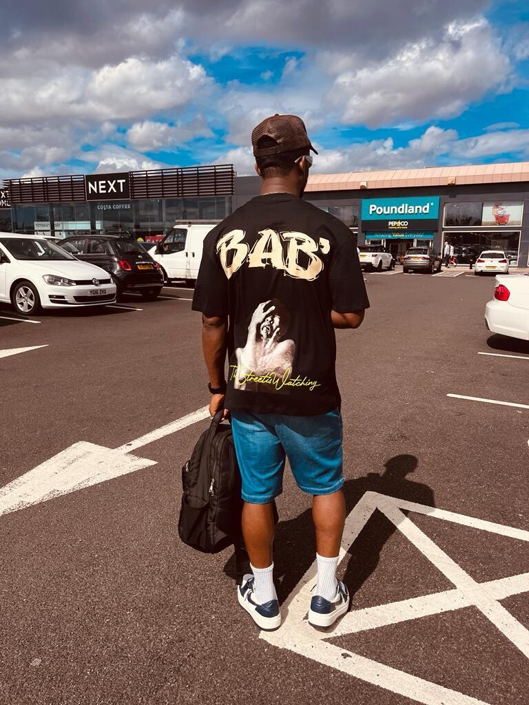 BAB Oversized black T-Shirt