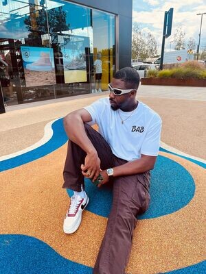 BAB WhiteOversized  T-Shirt
