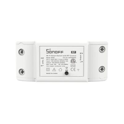 Interruptor inteligente Wifi Sonoff RF 433Mhz