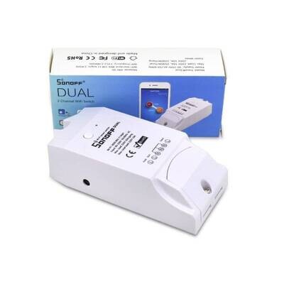 Interruptor inteligente Wifi Sonoff Dual R2