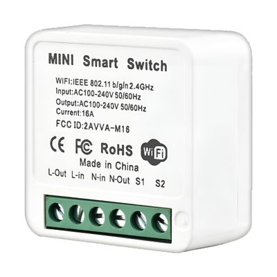 Interruptor inteligente Wifi Tuya Mini 1ch