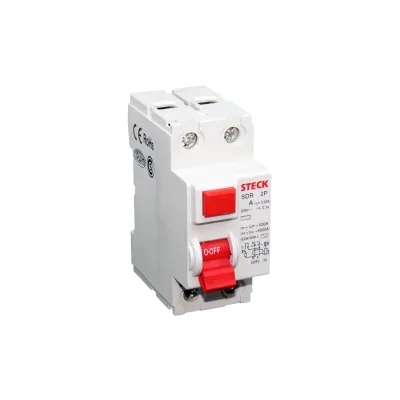 Llave diferencial DIN 2P STECK 25A 30mA