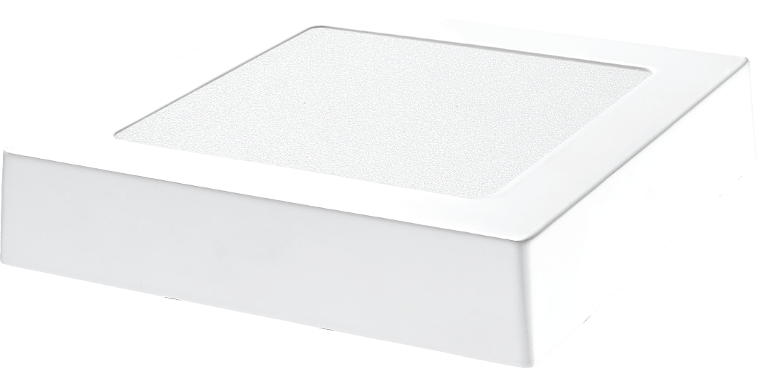 Panel LED de sobreponer CUADRADO 24W