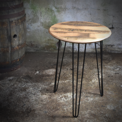 High Side Table - Hairpin legs
