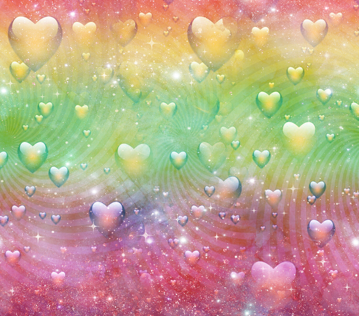 RAINBOW HEARTS