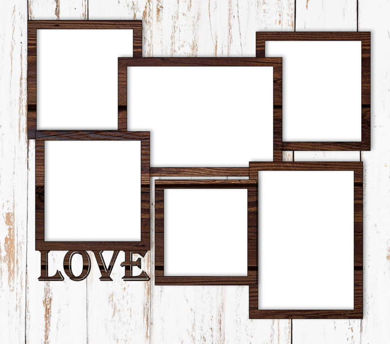 6 PHOTO WHITE WOOD BACKGROUND